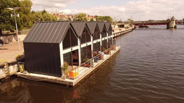 Floating Apartments - Odra Dream Szczecin Ngoại thất bức ảnh